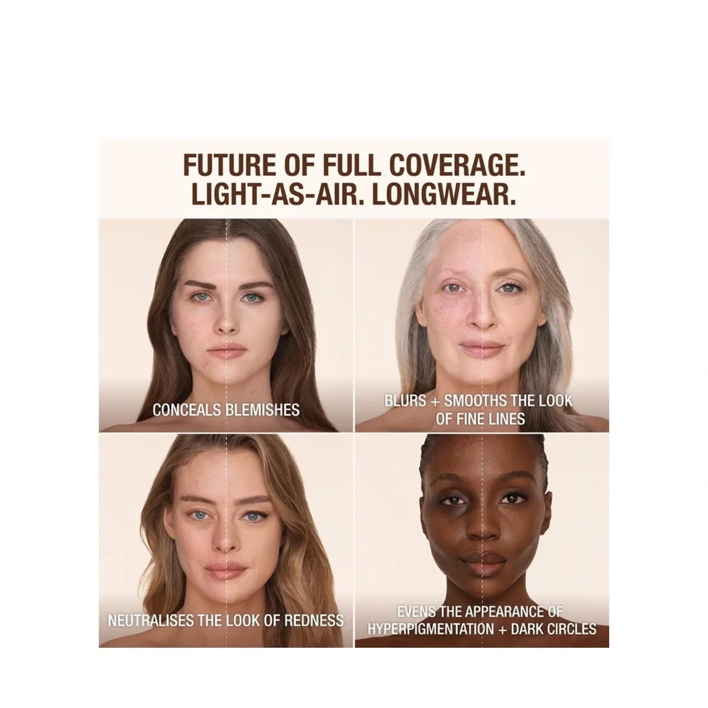 Charlotte Tilbury Airbrush Flawless Foundation, ORIGINAL 6 Warm - Picture 6 of 13